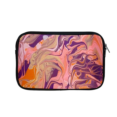 Pink ribbon Apple MacBook Pro 13  Zipper Case from ArtsNow.com Front