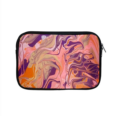 Pink ribbon Apple MacBook Pro 15  Zipper Case from ArtsNow.com Front