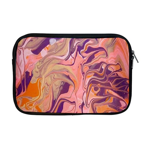 Pink ribbon Apple MacBook Pro 17  Zipper Case from ArtsNow.com Front