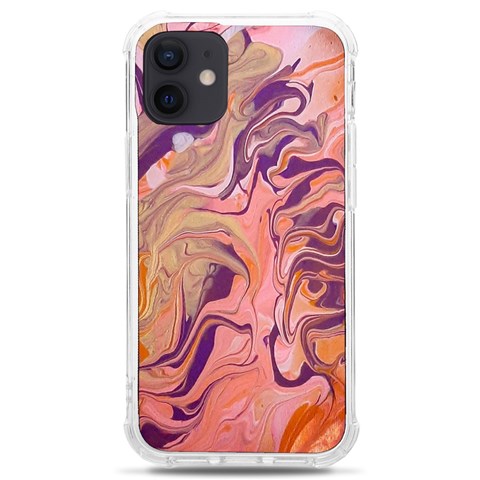 Pink ribbon iPhone 12 mini TPU UV Print Case	 from ArtsNow.com Front