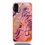 Pink ribbon iPhone 16 Plus TPU UV Print Case