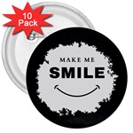 Black And White Simple Make Me Smile T Shirt 20250203 014057 0000 3  Buttons (10 pack) 