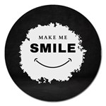 Black And White Simple Make Me Smile T Shirt 20250203 014057 0000 Magnet 5  (Round)