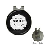 Black And White Simple Make Me Smile T Shirt 20250203 014057 0000 Hat Clips with Golf Markers