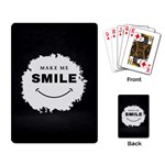 Black And White Simple Make Me Smile T Shirt 20250203 014057 0000 Playing Cards Single Design (Rectangle)