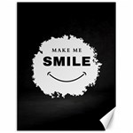 Black And White Simple Make Me Smile T Shirt 20250203 014057 0000 Canvas 18  x 24 