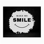 Black And White Simple Make Me Smile T Shirt 20250203 014057 0000 Small Glasses Cloth (2 Sides)