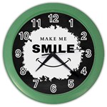 Black And White Simple Make Me Smile T Shirt 20250203 014057 0000 Color Wall Clock