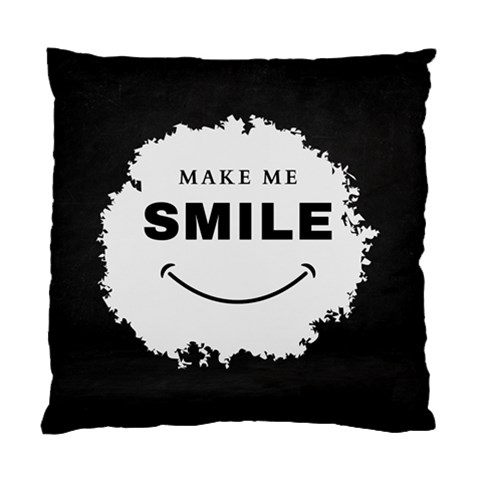 Black And White Simple Make Me Smile T Shirt 20250203 014057 0000 Standard Cushion Case (One Side) from ArtsNow.com Front