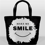 Black And White Simple Make Me Smile T Shirt 20250203 014057 0000 Bucket Bag