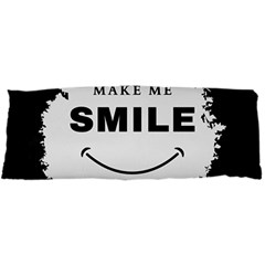 Black And White Simple Make Me Smile T Shirt 20250203 014057 0000 15 x40  Body Pillow Case Dakimakura (Two Sides) from ArtsNow.com Front