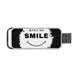 Black And White Simple Make Me Smile T Shirt 20250203 014057 0000 Portable USB Flash (Two Sides)