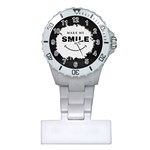 Black And White Simple Make Me Smile T Shirt 20250203 014057 0000 Plastic Nurses Watch