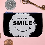 Black And White Simple Make Me Smile T Shirt 20250203 014057 0000 Large Coin Purse