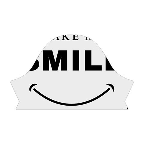 Black And White Simple Make Me Smile T Shirt 20250203 014057 0000 Short Sleeve V Left Sleeve