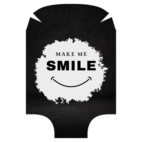 Black And White Simple Make Me Smile T Shirt 20250203 014057 0000 Luggage Cover (Large) from ArtsNow.com Front