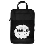 Black And White Simple Make Me Smile T Shirt 20250203 014057 0000 Foldable Shoe Storage Bag