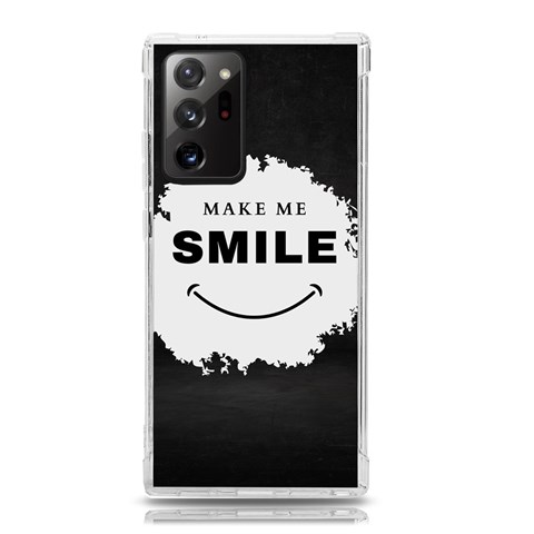 Black And White Simple Make Me Smile T Shirt 20250203 014057 0000 Samsung Galaxy Note 20 Ultra TPU UV Case from ArtsNow.com Front