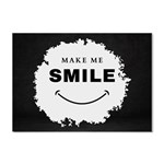 Black And White Simple Make Me Smile T Shirt 20250203 014057 0000 Crystal Sticker (A4)