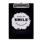 Black And White Simple Make Me Smile T Shirt 20250203 014057 0000 A5 Acrylic Clipboard