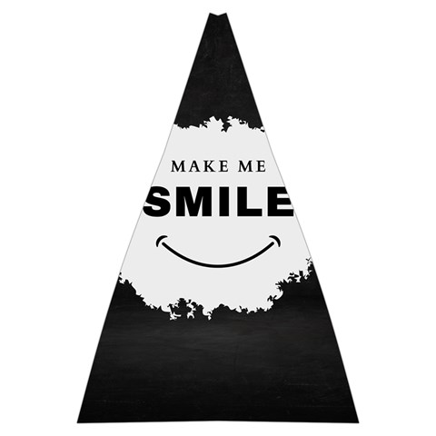 Black And White Simple Make Me Smile T Shirt 20250203 014057 0000 Automatic Folding Umbrella with Case (Large) from ArtsNow.com 13.71 x19.92  Umbrella - 2