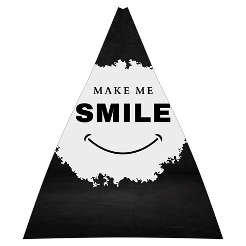 Black And White Simple Make Me Smile T Shirt 20250203 014057 0000 Automatic Folding Umbrella with Case (Medium) from ArtsNow.com 17.22 x19.95  Umbrella - 2