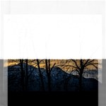 Tree silhouette at border of nahuel haupi lake, rio negro, argentina Rectangular Jigsaw Puzzl