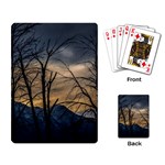 Tree silhouette at border of nahuel haupi lake, rio negro, argentina Playing Cards Single Design (Rectangle)