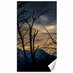 Tree silhouette at border of nahuel haupi lake, rio negro, argentina Canvas 40  x 72 