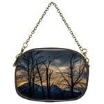 Tree silhouette at border of nahuel haupi lake, rio negro, argentina Chain Purse (One Side)