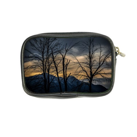 Tree silhouette at border of nahuel haupi lake, rio negro, argentina Coin Purse from ArtsNow.com Back