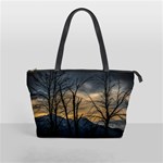 Tree silhouette at border of nahuel haupi lake, rio negro, argentina Classic Shoulder Handbag