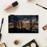 Tree silhouette at border of nahuel haupi lake, rio negro, argentina Cosmetic Bag (Small)