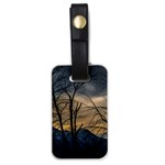 Tree silhouette at border of nahuel haupi lake, rio negro, argentina Luggage Tag (one side)