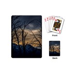 Tree silhouette at border of nahuel haupi lake, rio negro, argentina Playing Cards Single Design (Mini)