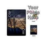 Tree silhouette at border of nahuel haupi lake, rio negro, argentina Playing Cards 54 Designs (Mini)