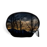 Tree silhouette at border of nahuel haupi lake, rio negro, argentina Accessory Pouch (Small)