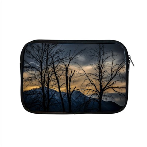 Tree silhouette at border of nahuel haupi lake, rio negro, argentina Apple MacBook Pro 15  Zipper Case from ArtsNow.com Front