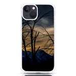 Tree silhouette at border of nahuel haupi lake, rio negro, argentina iPhone 13 TPU UV Print Case