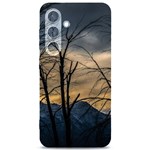 Tree silhouette at border of nahuel haupi lake, rio negro, argentina Samsung Galaxy S24 6.2 Inch Black TPU UV Case