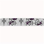 Elegant Purple Floral Jacquard Mesh Lace Fabric Small Bar Mat