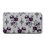 Elegant Purple Floral Jacquard Mesh Lace Fabric Medium Bar Mat