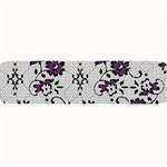 Elegant Purple Floral Jacquard Mesh Lace Fabric Large Bar Mat