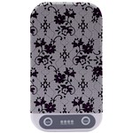 Elegant Purple Floral Jacquard Mesh Lace Fabric Sterilizers