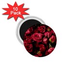 Floral Buds Of Roses Beautiful Flowers 1.75  Magnets (10 pack) 