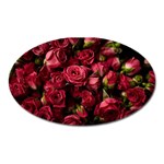 Floral Buds Of Roses Beautiful Flowers Oval Magnet