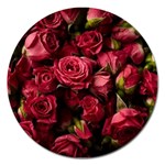 Floral Buds Of Roses Beautiful Flowers Magnet 5  (Round)