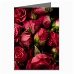 Floral Buds Of Roses Beautiful Flowers Greeting Cards (Pkg of 8)