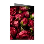 Floral Buds Of Roses Beautiful Flowers Mini Greeting Cards (Pkg of 8)