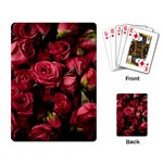 Floral Buds Of Roses Beautiful Flowers Playing Cards Single Design (Rectangle)